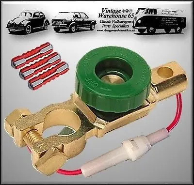 Renault Estafette 1.3 213 1962-1981 12V Battery Isolator Security Cut Off Switch 1