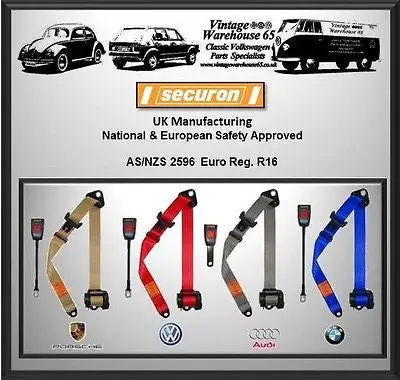 Coach Minibus Caravelle Front Rear Seat Belts Lapbelts All Types All Sizes 1