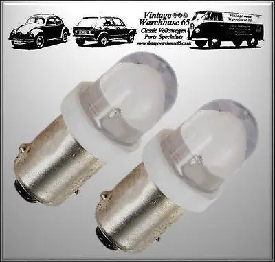 Vintage Warehouse 65 Vw Audi Classic Ba9 233 Bright White Led Bulb Upgrade 1