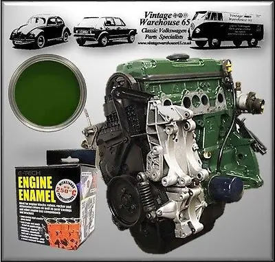 Vintage Warehouse Classic Car Bike Truck Van Anti Chip Engine Enamel Paint 250Ml 1