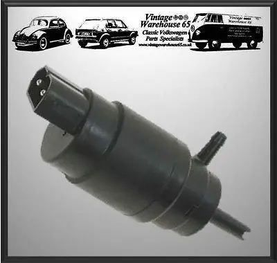 Bmw 3 Series E30 1982 To 1992 12V Front Windscreen Wiper Washer Pump 1