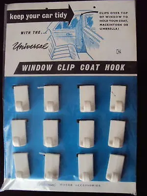 Vw Splitscreen Camper,Beetle Window Clip Coat Hooks 1
