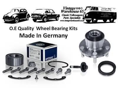 Volkswagen Golf Mk4 3.2I R32 Hatchback 1997> German Rear Wheel Bearing Kit 1