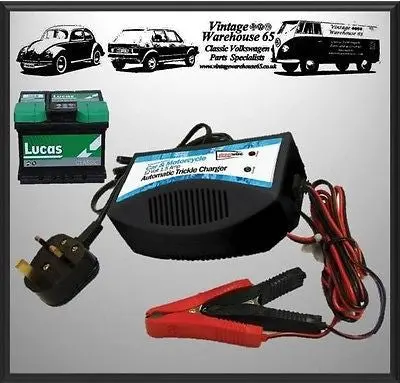 Aston Martin Db5 Db6 V8 Lagonda Automatic 12V 1.5Amp Battery Trickle Charger 1
