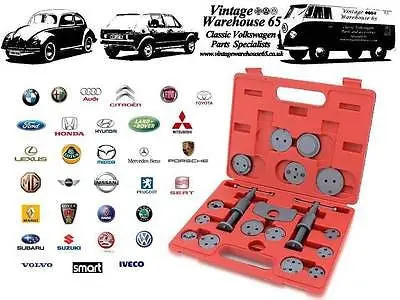 Seat Leon Ibiza Alhambra Left & Right Hand Pro Brake Caliper Windback Tool Kit 1