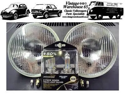 Nissan Patrol 7" Halogen Conversion Headlights With Xenon Bulb Upgrade 1