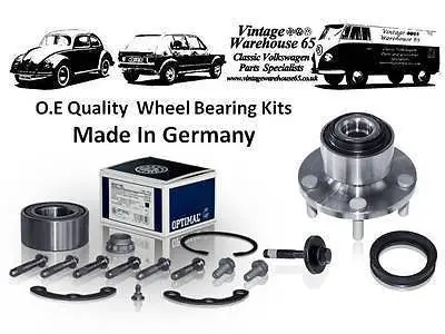Volkswagen Jetta Mk2 1.8 Ev Gz Pb Saloon Front Wheel Bearing Kit 1