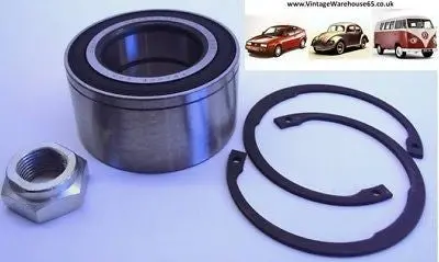Volkswagen Jetta 1.3,1.6,1.8,2.0 16V 84-92 Front Wheel Bearing Kit 1