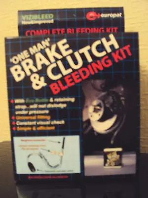 Golf,Polo,Corrado,Camper,Beetle 1 Man Brake Bleed Kit 1