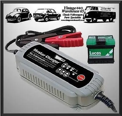 Ford Capri Cortina Escort Automatic 12V Intelligent Battery Trickle Charger 1