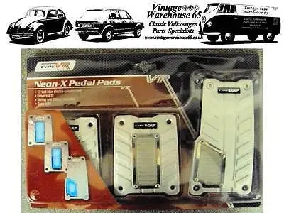 Classic Austin Mini Cooper Clubman City 1275Gt Pedal Pad Upgrade Blue Illuminate 1