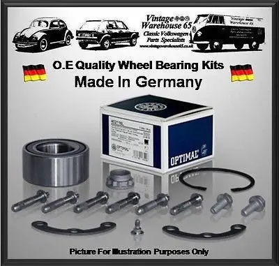 Vw Transporter T4 2.5 Tdi Ajt Ayy Optimal Germany Front Wheel Bearing Kit 1