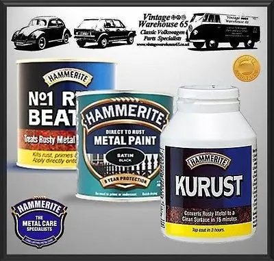 Vintage Warehouse 65 Chassis And Floorpan Rust Converter &  Protection Kit 1