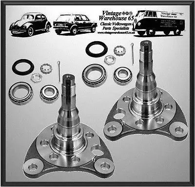 Volkwagen Golf Mk1 Mk2 Corrado G60 Rear Stub Axle Brake Disc Conversion Upgrade 1