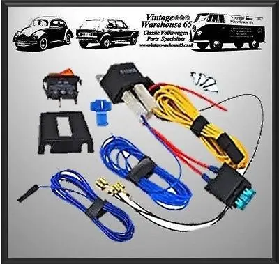 Triumph Spitfire Herald Gt6 Spot Light Fog Light Wiring Kit With Relay 1