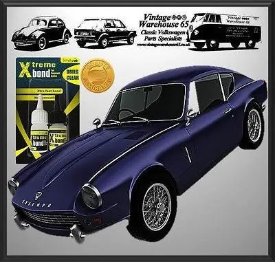 Vintage & Classic Car Extreme Bond Plastic Metal Glass Rubber Repair Kit 1