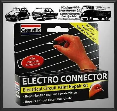 Volkswagen Type3 Polo Golf Heated Rear Window Screen Demister Repair Fluid 1