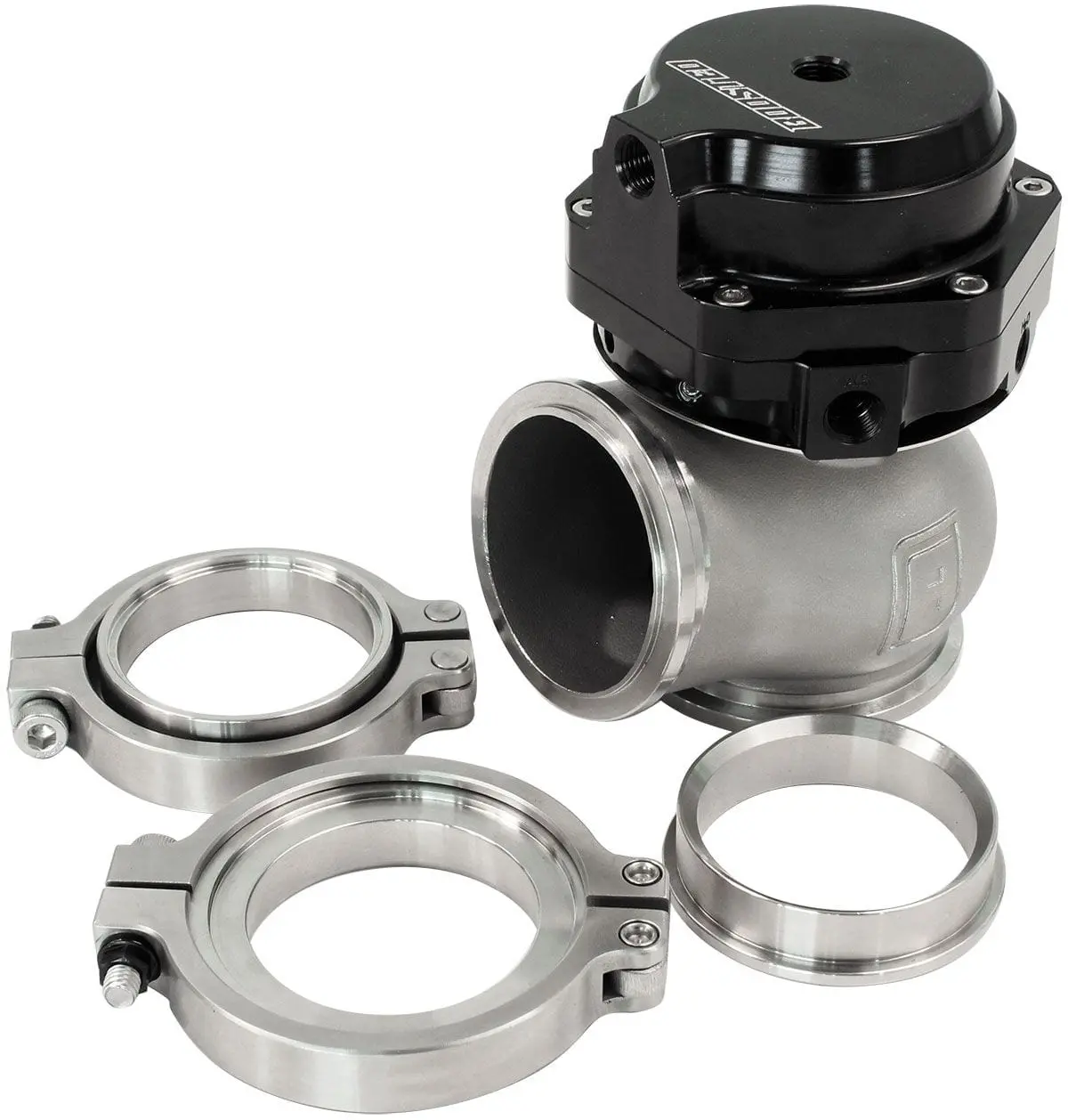 Turbosmart External Wastegate – 50Mm, 14 Psi Spring, Stainless Housing (Af9552-1002) 1