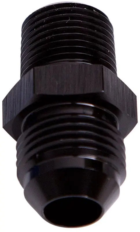 1/2" Npt To -3An Straight Male Flare Adapter – Black Af816-03-08Blk 1