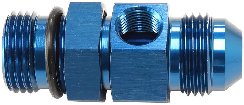 -6Orb To -6An Extension Fitting With 1/8" Port – Versatile An Adapter For Pressure Monitoring 1