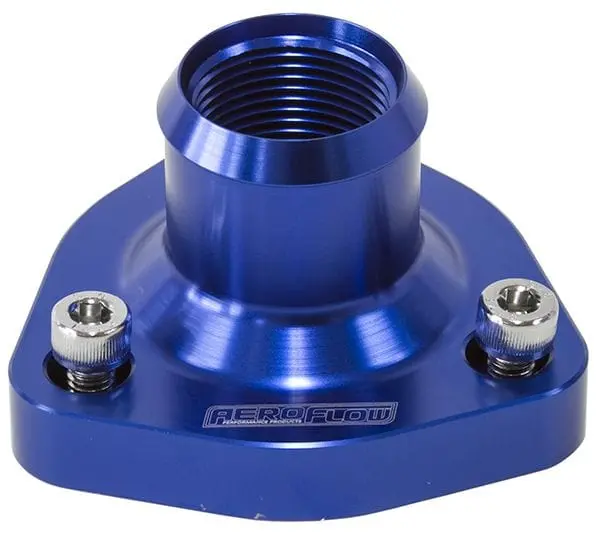 Blue Billet Aluminum Thermostat Housing – Af64-4029 1