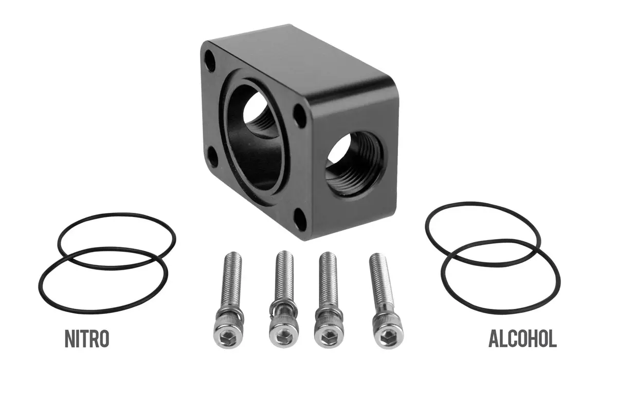 Aeromotive Fuel Distribution Block – Cnc-Machined Aluminum, 11739 Series 1