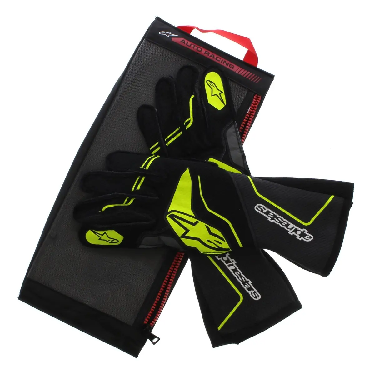 Alpinestars Tech-1 Zx V3 Racing Gloves – Xl (Black/Red) 1