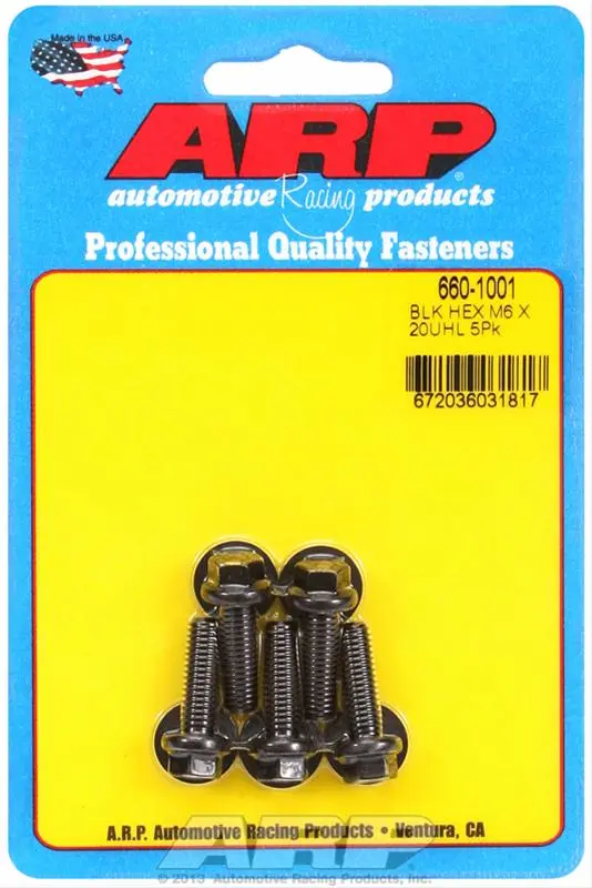 Arp 660-1001 Chromoly Socket Head Cap Screws – Grade 8.8 1