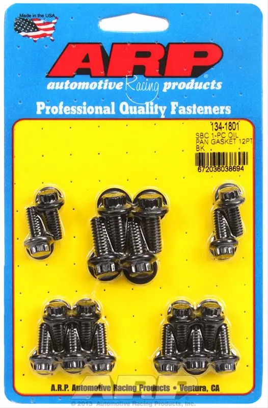 Arp Oil Pan Bolt Kit – Precision-Machined Stainless Fasteners For Leak-Free Installation 1