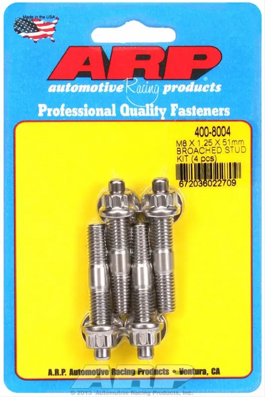 Arp 400-8004 Stainless Steel Accessory Studs 1