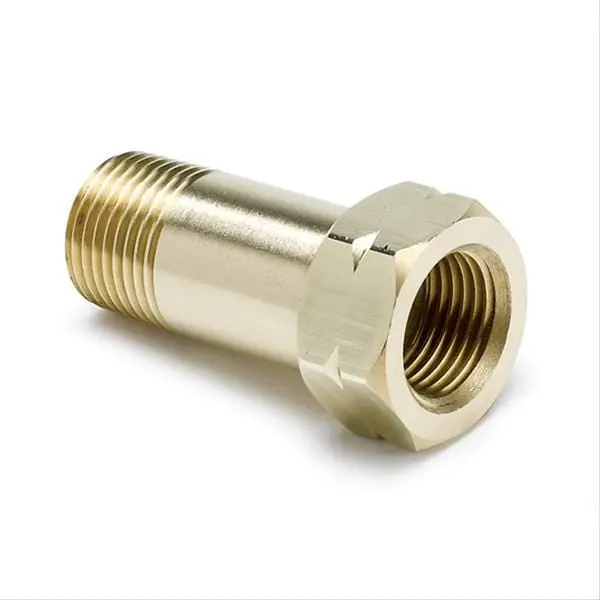 Autometer 2373 Temperature Sensor Adapter – 1/8" Npt To 1/4" Npt 1