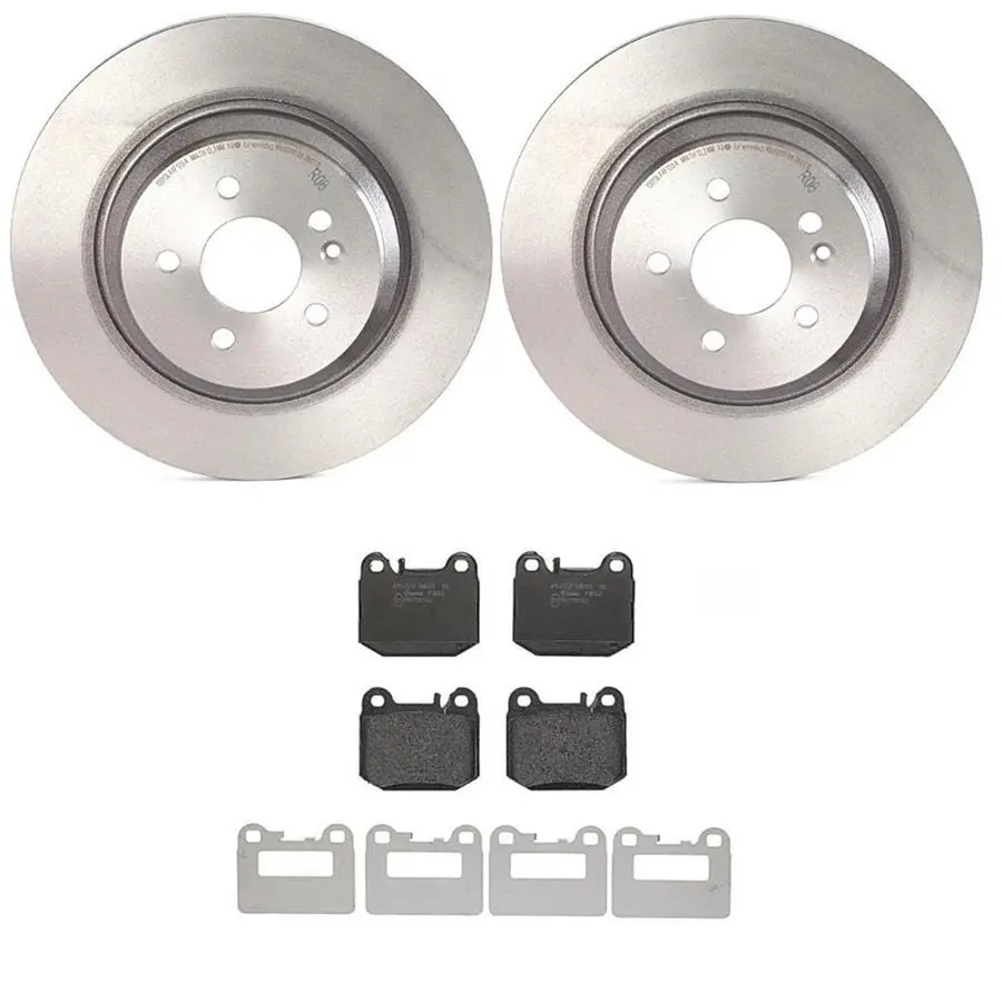 Brembo Kt04243 Front Disc Brake Pad And Rotor Kit – Street & Track 1