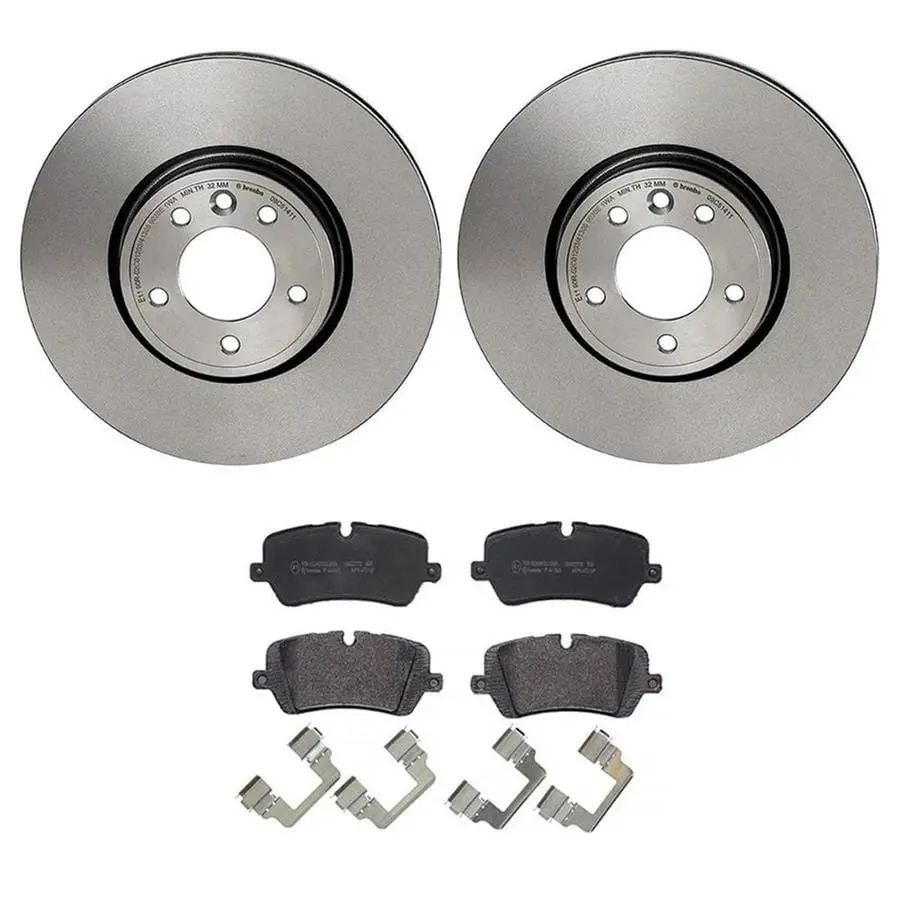 Brembo Kt04369 Brake Pad And Rotor Kit – Front Disc Set 1
