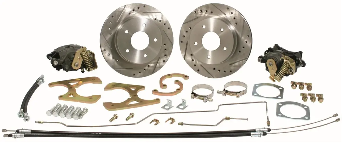 Classic Performance 6872Rwbk-P12 Rear Disc Brake Conversion Kit – Bolt-On Upgrade For Classic Cars 1
