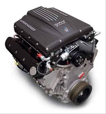 Edelbrock 46750 Ls-Based Supercharged Long Block Engine – 416 Cid E-Force Crate 1
