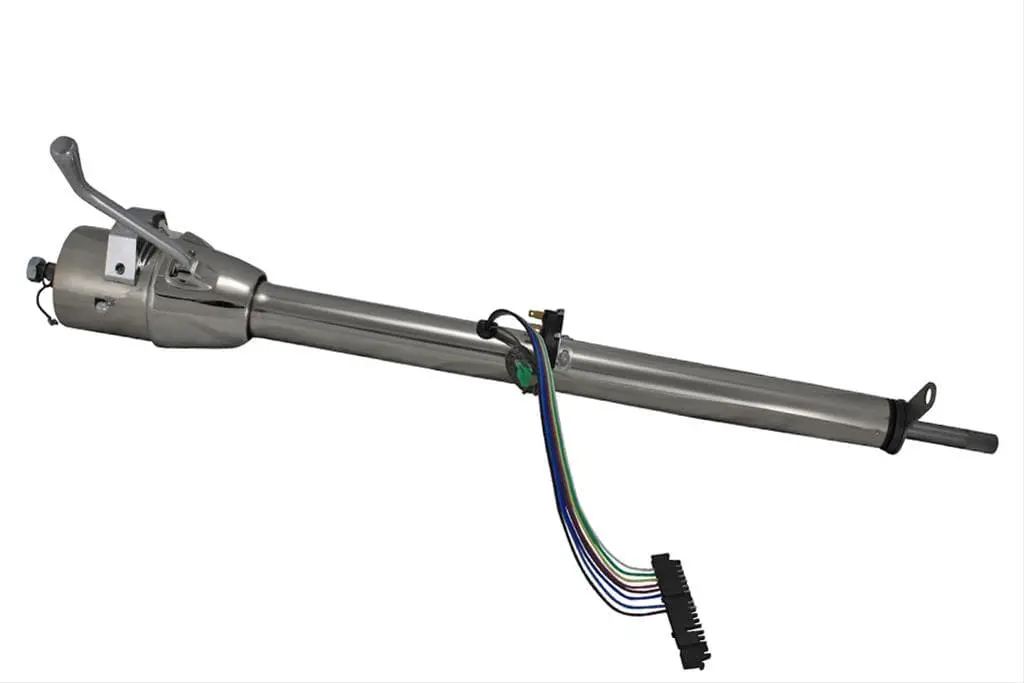 Flaming River Tilt-Steer Column With Floor Shifter – Fr20030Pl-F, Polished Finish 1