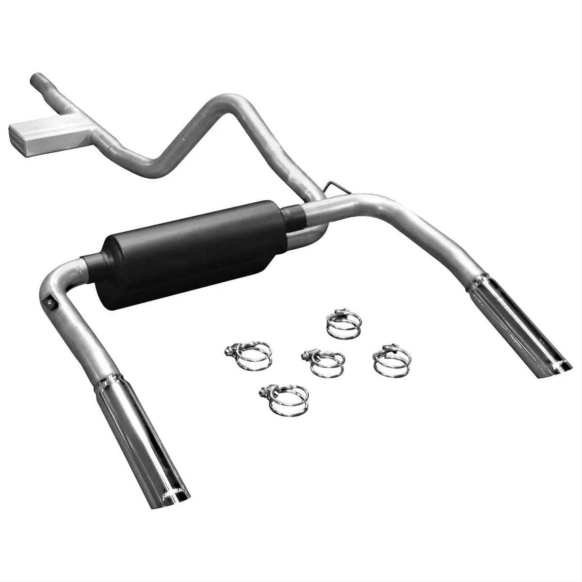 Flowmaster American Thunder Dual Exhaust System – Cat-Back, Model 17358 1