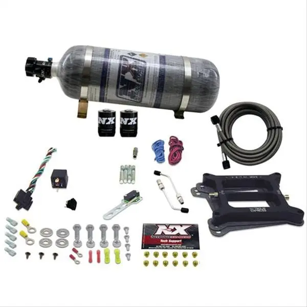 Nitrous Express (Nx) Wet Nitrous System – 12-Lb Capacity With Progressive Controller (30045-12) 1