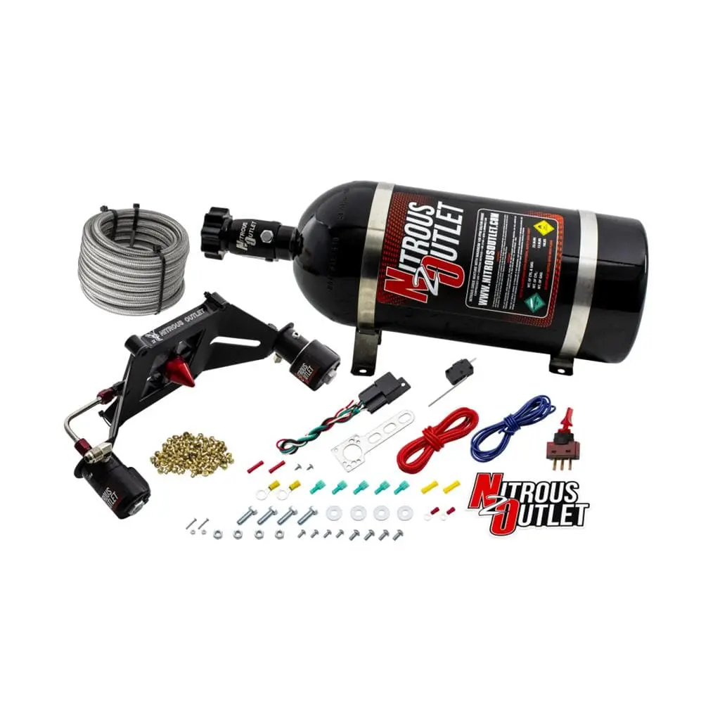 Nitrous Outlet Gen4 Nitrous Oxide System Kit – 15 Lb Capacity 1