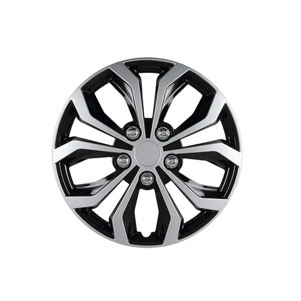 Black And Gray Double Paint Wheel Cover 1