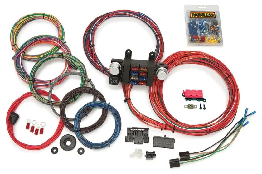 18-Circuit Modular Wiring Harness For T-Buckets And Roadsters – Pw10308 1