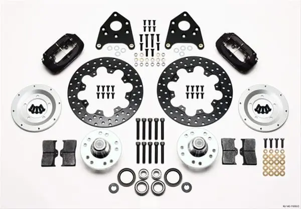 Wilwood 140-11930-D Forged Dynalite Front Drag Race Brake Kit 1