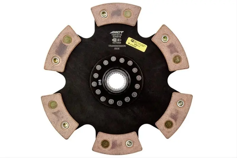 Act Race-Duty Clutch Disc – Heavy-Duty Organic Material, Sae-J632 Rated 1