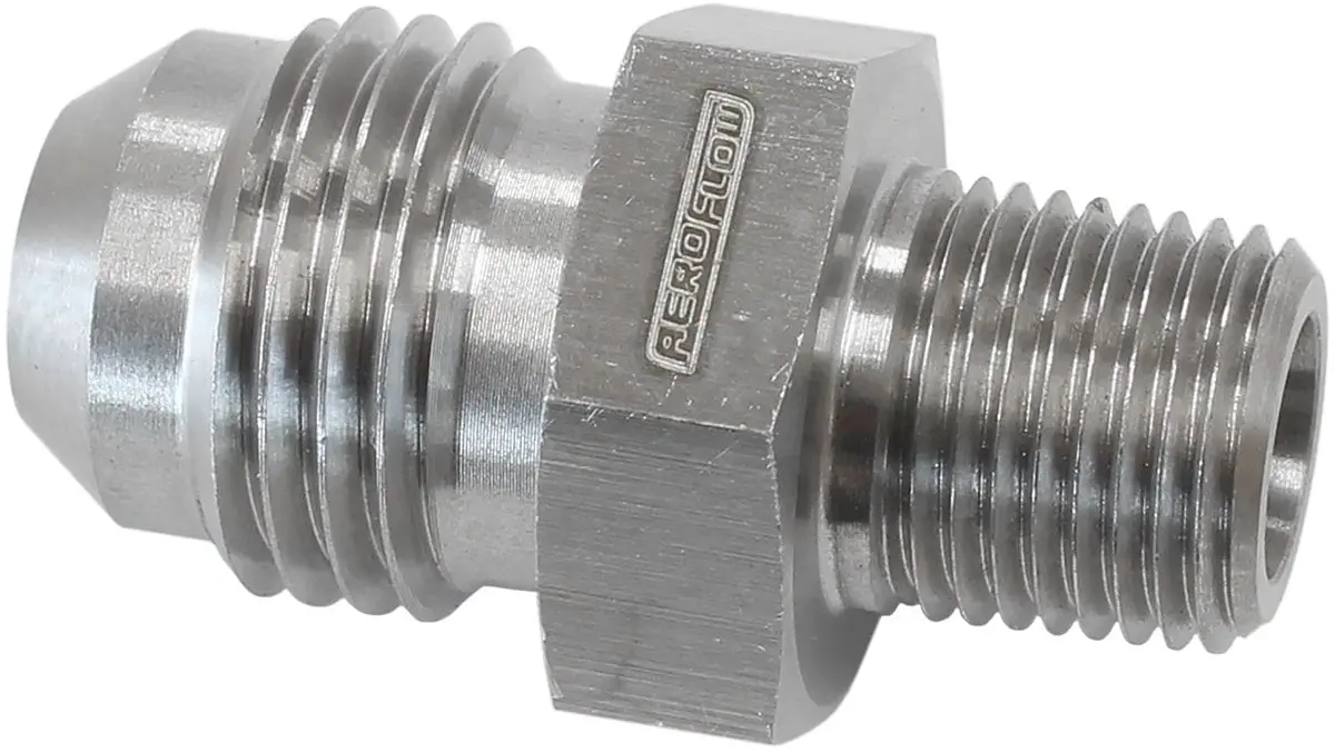 Stainless Steel Turbocharger Oil Feed Fitting – Af380-02-06 1