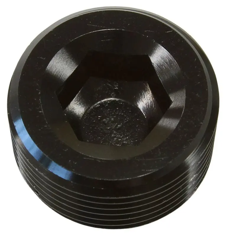 Af932-04Blk-25 1/4" Npt Black Plug (Pack Of 25) 1