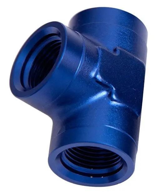 1-Inch Npt Female Pipe Tee Fitting – Brass, Industrial-Grade (Af917-16) 1