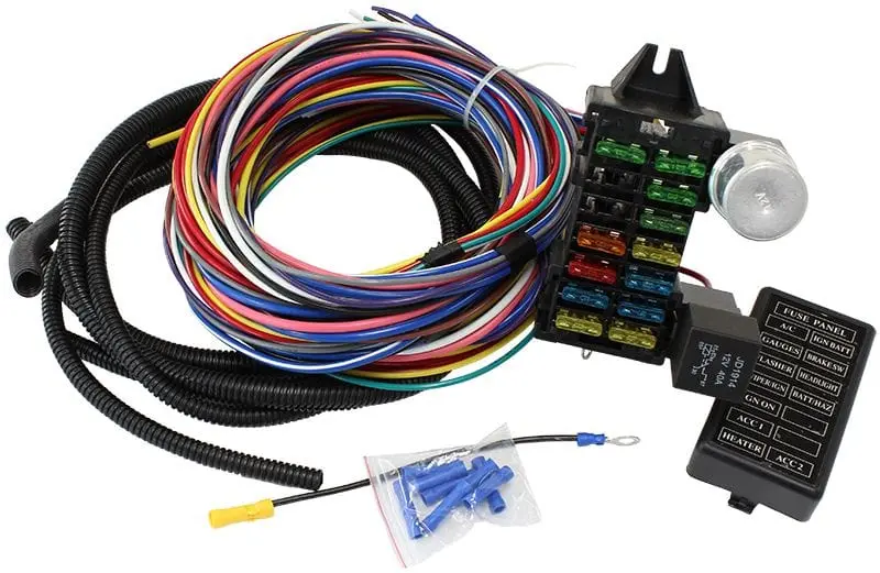 Af49-1501 Universal 12-Circuit Wiring Harness Kit – Complete Automotive Harness System 1