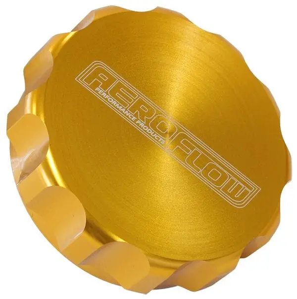 1.5-Inch Billet Aluminum Fuel Or Oil Filler Cap – Threaded, Gloss Black Finish (Af59-460-24G) 1