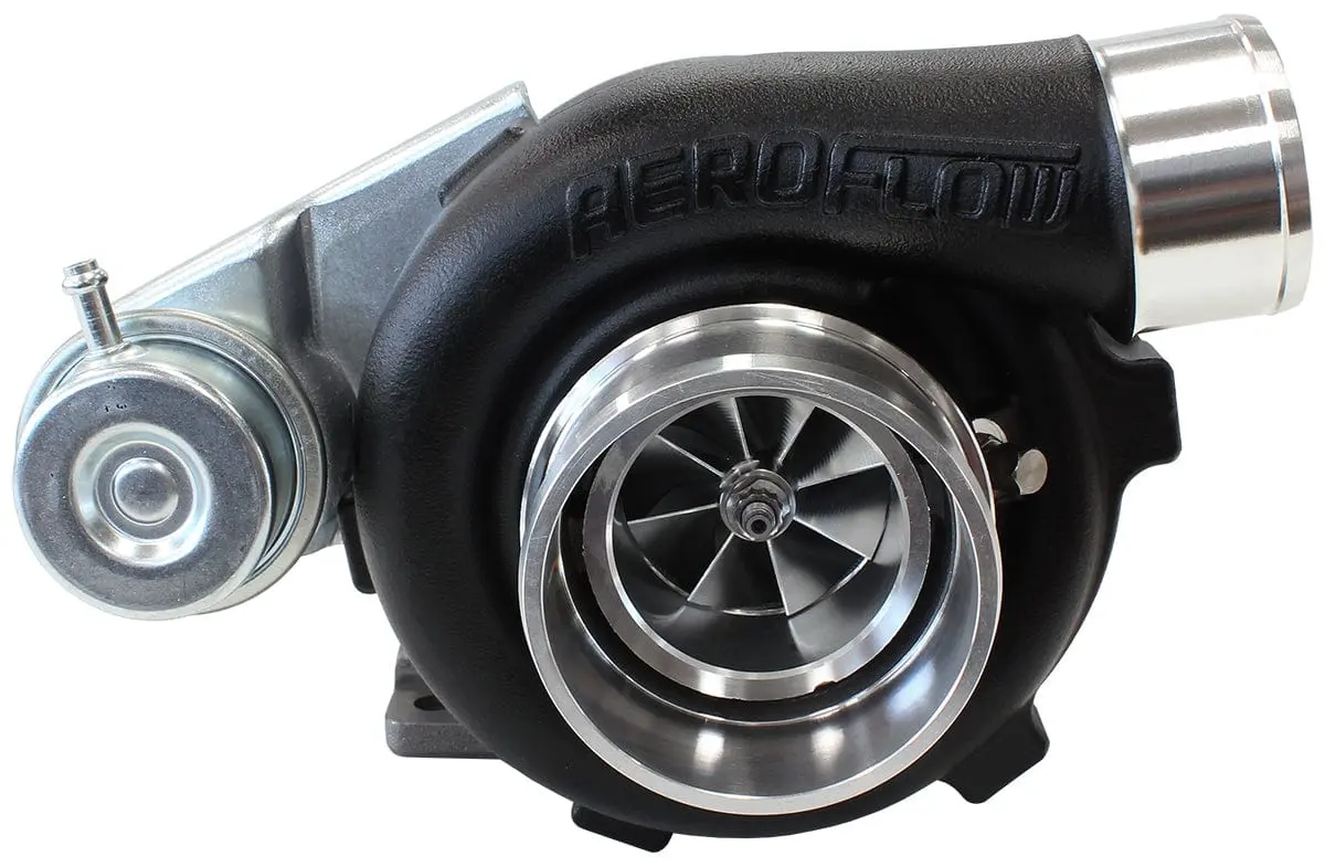 Boosted Af8005-2021Blk .86 A/R Turbocharger – 550Hp Rated, Black High-Heat Coating 1