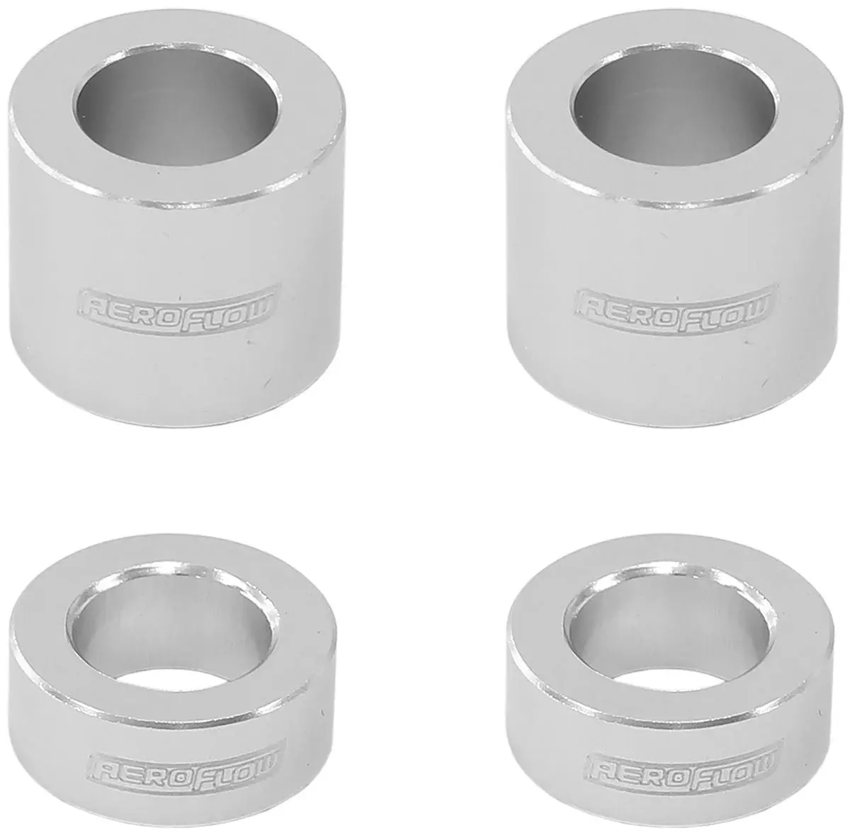 Af64-4376 Silver Billet Aluminum Bolt Spacers 1